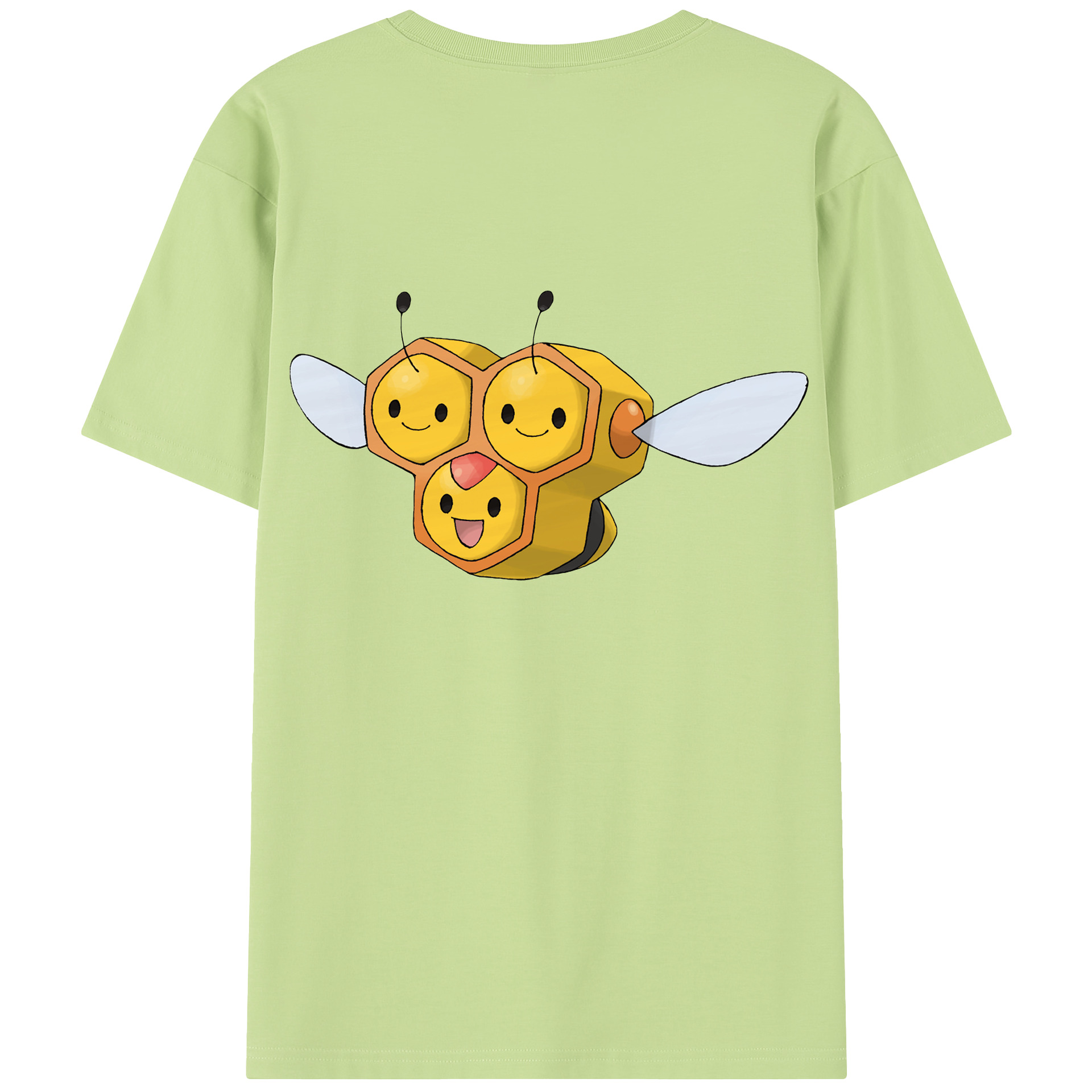 （画像用） ポケットモンスター Pokémon 綿100％半袖Tシャツ（背面プリント）